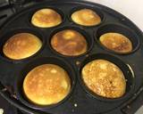 Mini chocolate stuffed pancakes recipe step 5 photo