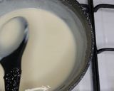 A picture of step 2 of Strawberry mahalabia ||Arabic dessert || strawberry milk pudding.