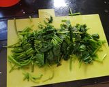 Foto del paso 1 de la receta: Copitas de champiñón y espinaca