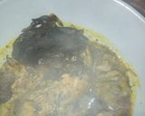 A picture of step 5 of Goat meat banga soup.