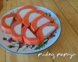 Foto langkah ke 4 dari resep Puding Pepaya - Step lengkap dgn Foto.