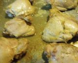 A picture of step 3 of Oven Chicken with Dr. Bakers Cornell Chicken Barbecue sauce.