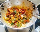 A picture of step 4 of Bitter gourd skin/ peel curry / karela skin sabji 🥰😘.
