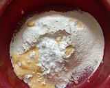 A picture of step 1 of No yeast cinnamon rolls.