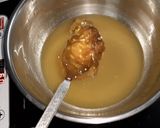 A picture of step 4 of Thandai Orange Mousee....no Gelatin.