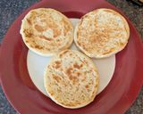 A picture of step 10 of First time Homemade crumpets.