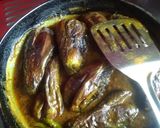 A picture of step 3 of Baby Eggplant masala.