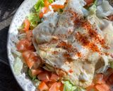 Gambar langkah 5 resipi Egg Salad with Roasted Sesame Sauce.