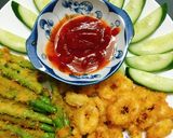 Hình bước làm 6 của món Măng Tây chiên giòn