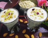 A picture of step 3 of Oats Thandai.