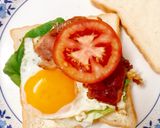 Hình bước làm 2 của món Bánh Mì Sandwich Kẹp