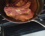 Foto del paso 3 de la receta: Costillas de cerdo BBQ con arroz de frijol de cabeza negra
