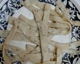 A picture of step 5 of Braided flaky biscuits/ mathri.