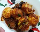 Foto langkah ke 3 dari resep Telur terong balado.