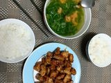 Gà rán sốt nước tương Hàn Quốc mằn mặn đưa cơm