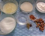 A picture of step 1 of Dahi Ka Halwa.