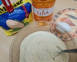 Foto del paso 1 de la receta: Scones de harina de maíz blanco precocido y queso 🌽 🧀