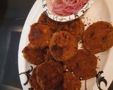 A picture of step 7 of Rajma galauti kabab.