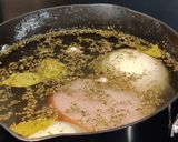 A picture of step 2 of Gammon Joint with Honey and Mustard Glaze.