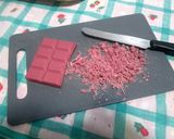 A picture of step 6 of Red Passion Cake.