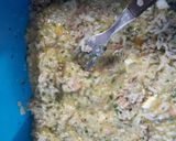 Foto del paso 1 de la receta: Tortilla de arroz con atún y vegetales