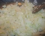A picture of step 2 of Mexican Bean Soup.