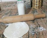 A picture of step 2 of Chicken Shawarma with Homemade Saj Bread.