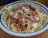 Bolognai spagetti recept fázis 4 fotója