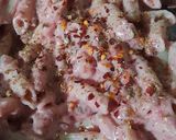 A picture of step 11 of Pink Pasta.