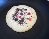 A picture of step 7 of Fruity Pancakes#eldybreakfastcontest.