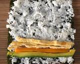 Hình bước làm 3 của món Bé làm cơm cuộn kimbap