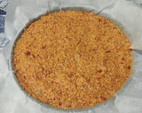 Foto del paso 2 de la receta: Pizza vegana con base de avena, chía y pimiento rojo