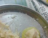 A picture of step 7 of Lauki rings with burfi.