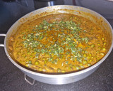 Indiai, gombás-zöldborsó curry (Matar Mushroom) recept fázis 8 fotója