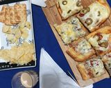 Foto del paso 6 de la receta: Picada y Pizza Casera con Roquefort y Aceitunas.,🇺🇾🩵