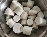 Foto langkah ke 1 dari resep Singkong Thailand (Man Samphalang Cheum).