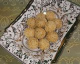 Foto langkah ke 4 dari resep Onde-Onde Wijen isi Kacang Hijau 💚.