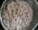A picture of step 2 of Coconut Macaroons Eggless and Flourless.