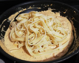 Foto del paso 9 de la receta: Pasta con salsa cremosa y gambas/camarones