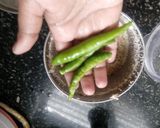 A picture of step 2 of Masala Roti.