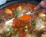Foto del paso 21 de la receta: Paella valenciana de carne, albóndigas y verdura variada