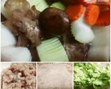 รูปขั้นตอนการทำที่ 1 ของ 🥕เเกงจืดหมูสับทรงเครื่อง🍲