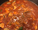 Foto del paso 1 de la receta: Spaghettis de calabacín con gambas y mejillones