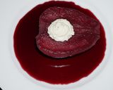 A picture of step 5 of Poached Pears in Wine.