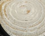 A picture of step 4 of Masala Dosa.