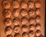 Pas rețetă Macarons cu caramel/ciocolată 10 fotografie