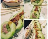 Foto del paso 2 de la receta: Sushi de pepino espárrago atún y aguacate !!!