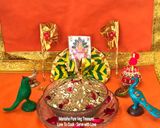 साबूत धनिया सूखा नारियल पंजीरी - पारंपरिक मिठाई भोग प्रसाद जन्माष्टमी स्पेशल रेसिपी चरण 4 फोटो
