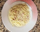 Foto del paso 4 de la receta: Spaghettis con jamón