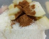 Foto del paso 1 de la receta: Flan de manzana🍎,pera🍐y coco🥥 (vegano 🌱)